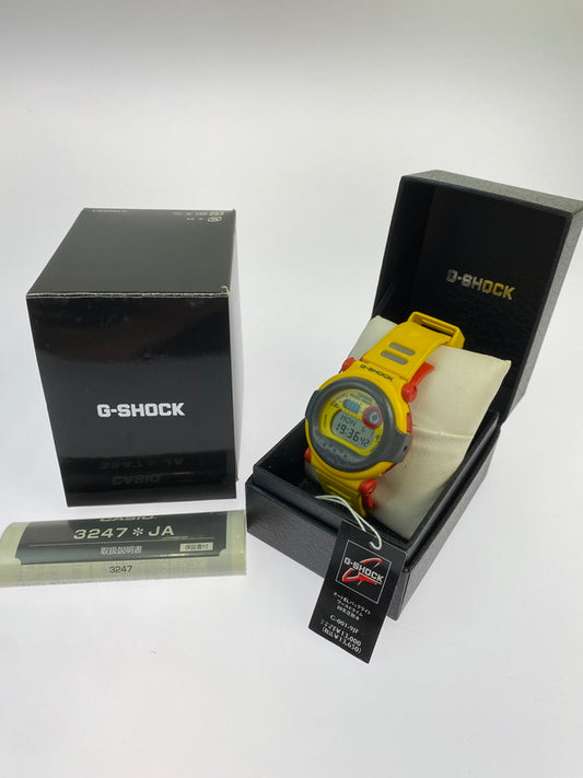 【中古品】【メンズ】 G-SHOCK ジーショック JASON デジタル腕時計 G-001-9JF メンズ ウォッチ 196-260603-em-18-min カラー：イエロー 万代Net店