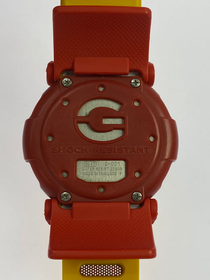 【中古品】【メンズ】 G-SHOCK ジーショック JASON デジタル腕時計 G-001-9JF メンズ ウォッチ 196-260603-em-18-min カラー：イエロー 万代Net店