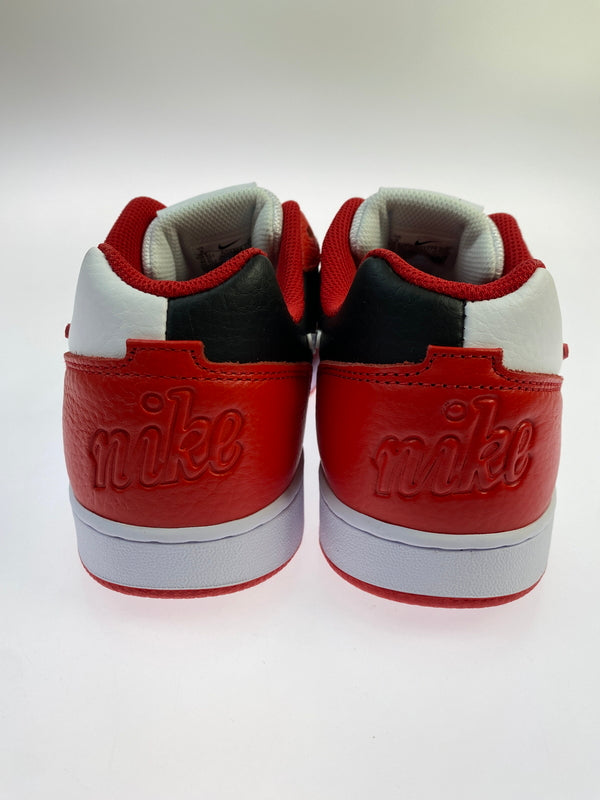 【中古美品】【メンズ】 NIKE ナイキ AQ1774-101 EBERNON LOW PRM 靴 シューズ スニーカー 160-260531-AS-63-min サイズ：27cm カラー：WHITE/UNIVERSITY RED-BLACK 万代Net店