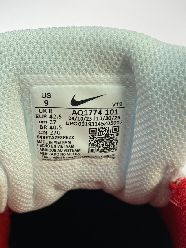 【中古美品】【メンズ】 NIKE ナイキ AQ1774-101 EBERNON LOW PRM 靴 シューズ スニーカー 160-260531-AS-63-min サイズ：27cm カラー：WHITE/UNIVERSITY RED-BLACK 万代Net店