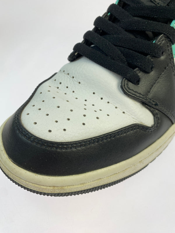 【中古品】【メンズ】 NIKE ナイキ 554724-132 AIR JORDAN 1 MID 靴 シューズ スニーカー 160-260531-AS-67-min サイズ：27cm カラー：ミントグリーン/ホワイト/ブラック 万代Net店