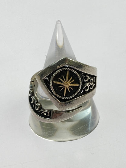 【中古品】【メンズ】 SAAD サード 925 スネークリング シルバー リング 指輪 アクセサリー 191-260603-em-23-min カラー：シルバー 23号 万代Net店