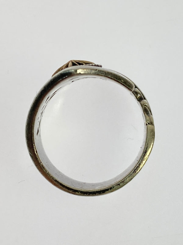 【中古品】【メンズ】 SAAD サード 925 スネークリング シルバー リング 指輪 アクセサリー 191-260603-em-23-min カラー：シルバー 23号 万代Net店
