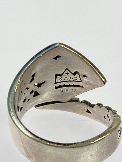 【中古品】【メンズ】 SAAD サード 925 スネークリング シルバー リング 指輪 アクセサリー 191-260603-em-23-min カラー：シルバー 23号 万代Net店