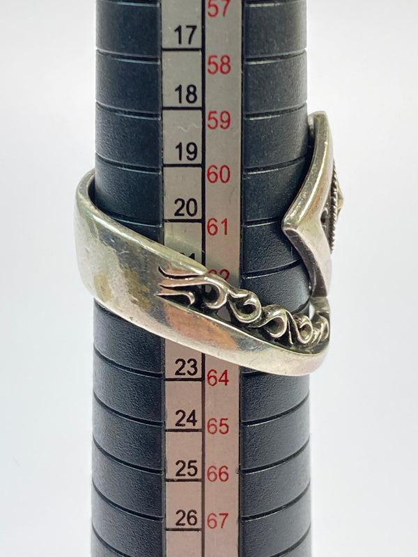 【中古品】【メンズ】 SAAD サード 925 スネークリング シルバー リング 指輪 アクセサリー 191-260603-em-23-min カラー：シルバー 23号 万代Net店