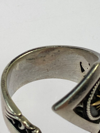 【中古品】【メンズ】 SAAD サード 925 スネークリング シルバー リング 指輪 アクセサリー 191-260603-em-23-min カラー：シルバー 23号 万代Net店
