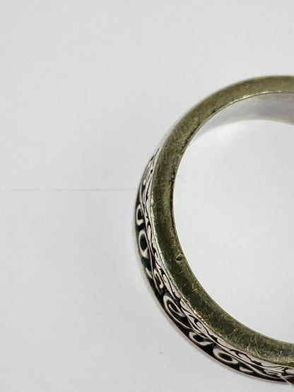 【中古品】【メンズ】 SAAD サード 925 唐草 太陽神 アラベスク リング 指輪 アクセサリー シルバー 191-260603-em-24-min カラー：シルバー 19号 万代Net店