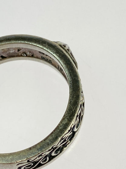 【中古品】【メンズ】 SAAD サード 925 唐草 太陽神 アラベスク リング 指輪 アクセサリー シルバー 191-260603-em-24-min カラー：シルバー 19号 万代Net店