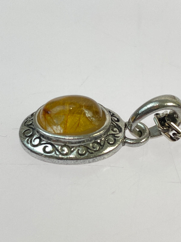 【中古品】【メンズ】 SAAD サード 925 色石付ネックレス アクセサリー 191-260531-AS-82-min カラー：シルバー 万代Net店