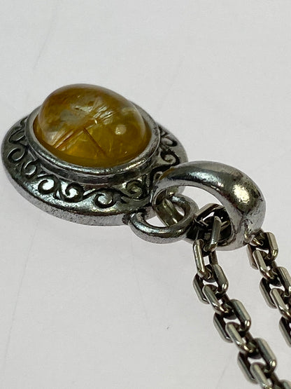【中古品】【メンズ】 SAAD サード 925 色石付ネックレス アクセサリー 191-260531-AS-82-min カラー：シルバー 万代Net店
