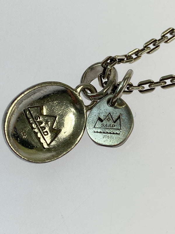 【中古品】【メンズ】 SAAD サード 925 色石付ネックレス アクセサリー 191-260531-AS-82-min カラー：シルバー 万代Net店