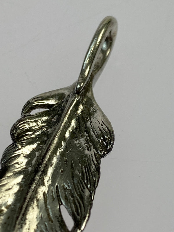 【中古品】【メンズ】 SAAD サード 925 太陽神 フェザー ペンダントトップのみ 191-260531-AS-81-min カラー：シルバー 万代Net店