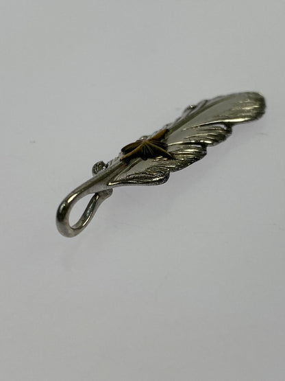 【中古品】【メンズ】 SAAD サード 925 太陽神 フェザー ペンダントトップのみ 191-260531-AS-81-min カラー：シルバー 万代Net店