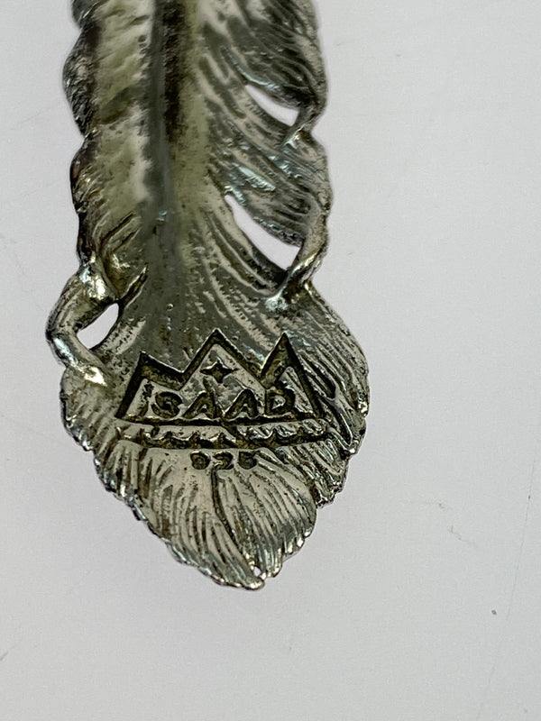 【中古品】【メンズ】 SAAD サード 925 太陽神 フェザー ペンダントトップのみ 191-260531-AS-81-min カラー：シルバー 万代Net店