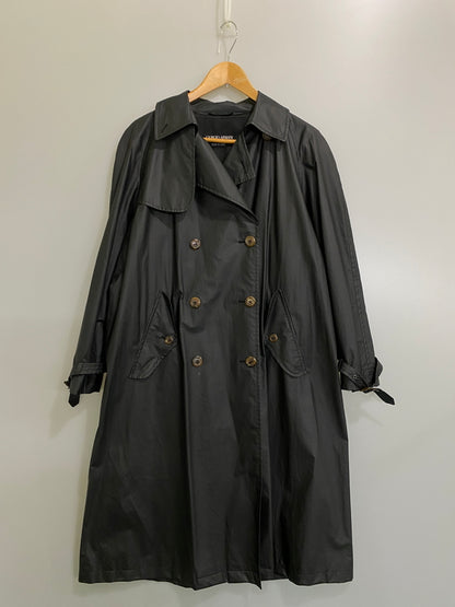 【現状渡し品】【メンズ】 GIORGIO ARMANI CLASSICO ジョルジオアルマーニ クラシコ NYLON TRENCH COAT ナイロン トレンチ コート メンズ アウター 141-260615-em-05-min カラー：ブラック 万代Net店