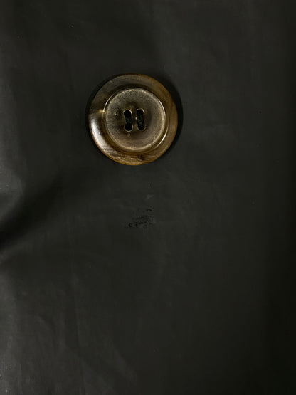 【現状渡し品】【メンズ】 GIORGIO ARMANI CLASSICO ジョルジオアルマーニ クラシコ NYLON TRENCH COAT ナイロン トレンチ コート メンズ アウター 141-260615-em-05-min カラー：ブラック 万代Net店