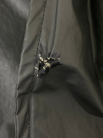 【現状渡し品】【メンズ】 GIORGIO ARMANI CLASSICO ジョルジオアルマーニ クラシコ NYLON TRENCH COAT ナイロン トレンチ コート メンズ アウター 141-260615-em-05-min カラー：ブラック 万代Net店