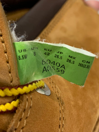 【中古品】【メンズ】 TIMBERLAND ティンバーランド BASIC CHUKKA 6040A ベーシック チャッカ ウィート ブーツ メンズ 靴 シューズ 165-260603-em-05-min サイズ：26.5cm カラー：ブラウン 万代Net店
