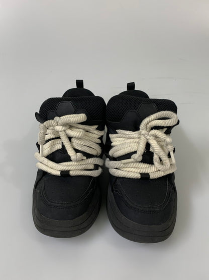 【中古品】【メンズ】 ZARA ザラ スケートロープスニーカー スニーカー メンズ シューズ 靴 163-260603-em-03-min サイズ：28.3cm カラー：ブラック 万代Net店