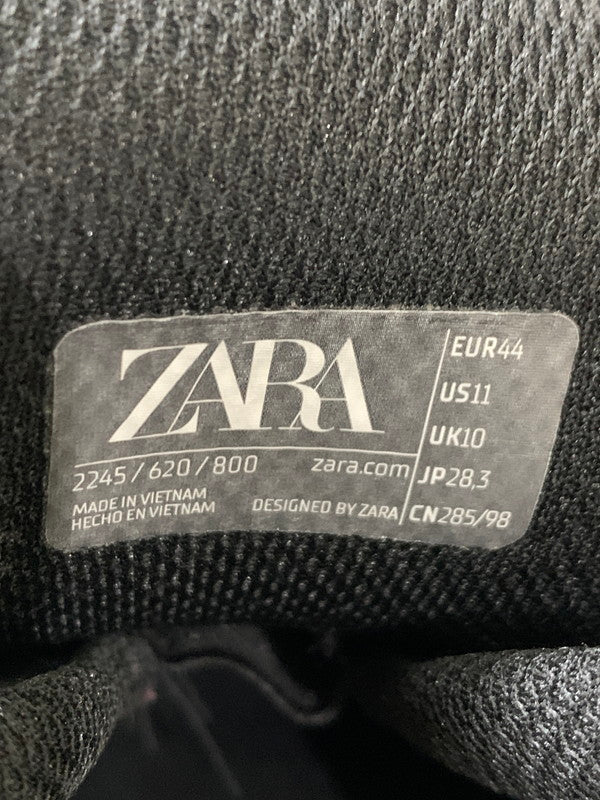【中古品】【メンズ】 ZARA ザラ スケートロープスニーカー スニーカー メンズ シューズ 靴 163-260603-em-03-min サイズ：28.3cm カラー：ブラック 万代Net店