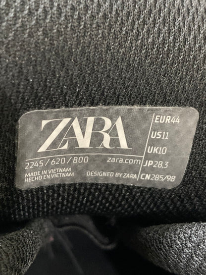 【中古品】【メンズ】 ZARA ザラ スケートロープスニーカー スニーカー メンズ シューズ 靴 163-260603-em-03-min サイズ：28.3cm カラー：ブラック 万代Net店