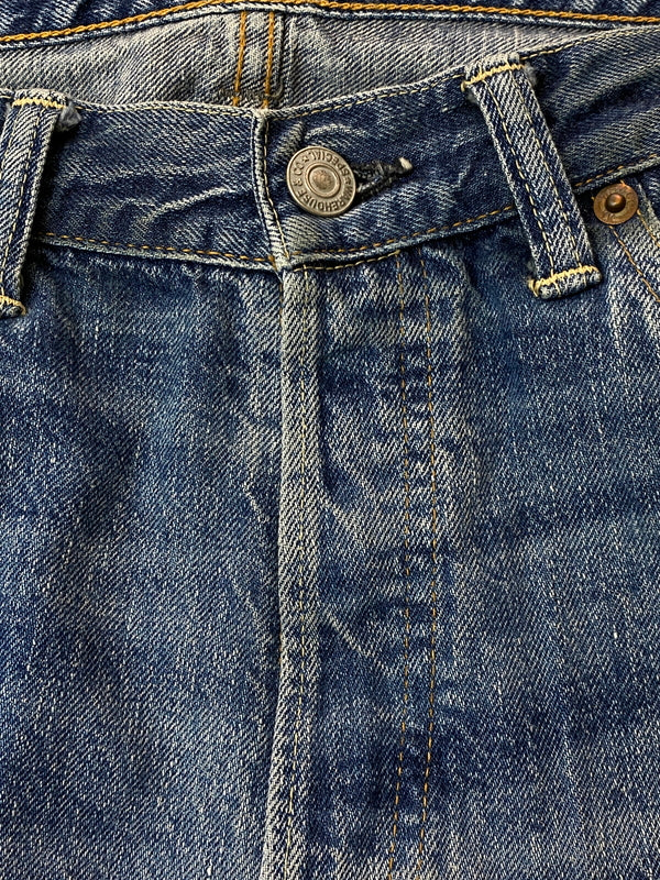 【中古品】【メンズ】 WAREHOUSE ウエアハウス LOT.1101 DENIM PANTS デニムパンツ ボトムス 156-260602-yn-28-min サイズ：36 カラー：インディゴ 万代Net店