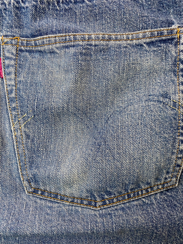 【中古品】【メンズ】 WAREHOUSE ウエアハウス LOT.1101 DENIM PANTS デニムパンツ ボトムス 156-260602-yn-28-min サイズ：36 カラー：インディゴ 万代Net店