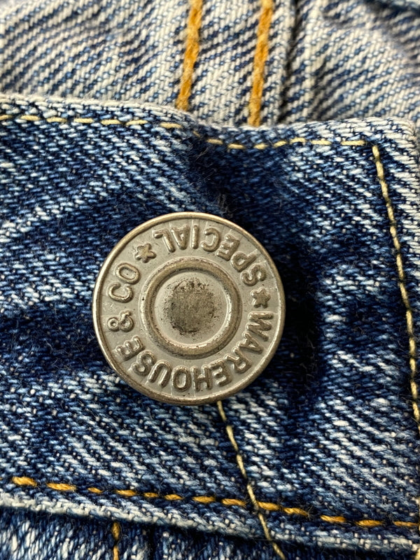 【中古品】【メンズ】 WAREHOUSE ウエアハウス LOT.1101 DENIM PANTS デニムパンツ ボトムス 156-260602-yn-28-min サイズ：36 カラー：インディゴ 万代Net店