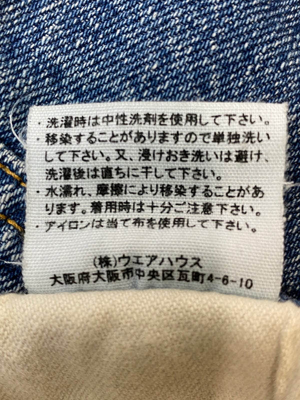 【中古品】【メンズ】 WAREHOUSE ウエアハウス LOT.1101 DENIM PANTS デニムパンツ ボトムス 156-260602-yn-28-min サイズ：36 カラー：インディゴ 万代Net店