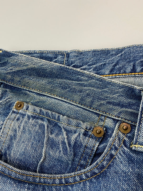 【中古品】【メンズ】 WAREHOUSE ウエアハウス LOT.1101 DENIM PANTS デニムパンツ ボトムス 156-260602-yn-28-min サイズ：36 カラー：インディゴ 万代Net店