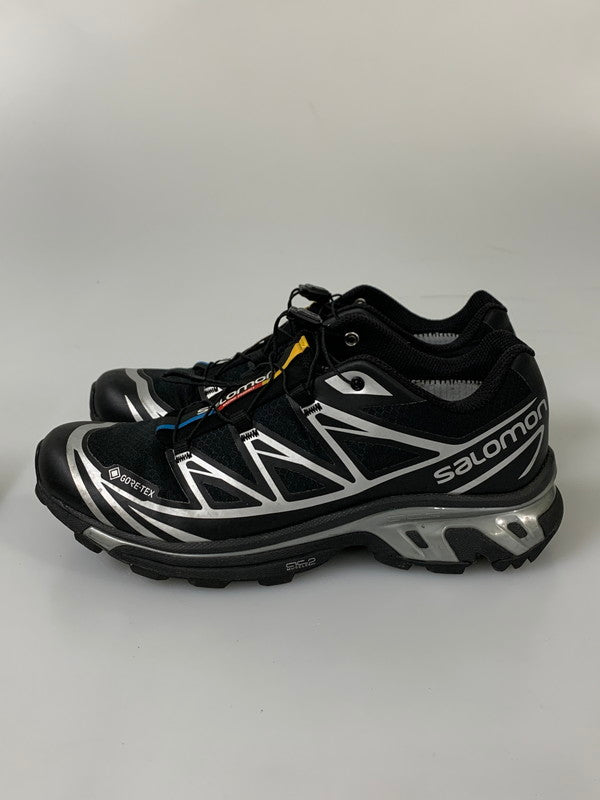 【中古品】【メンズ】 SALOMON サロモン XT-6 GTX 474506 ゴアテックス 162-260603-em-09-min サイズ：26.5cm カラー：ブラック/フットウェアシルバー 万代Net店