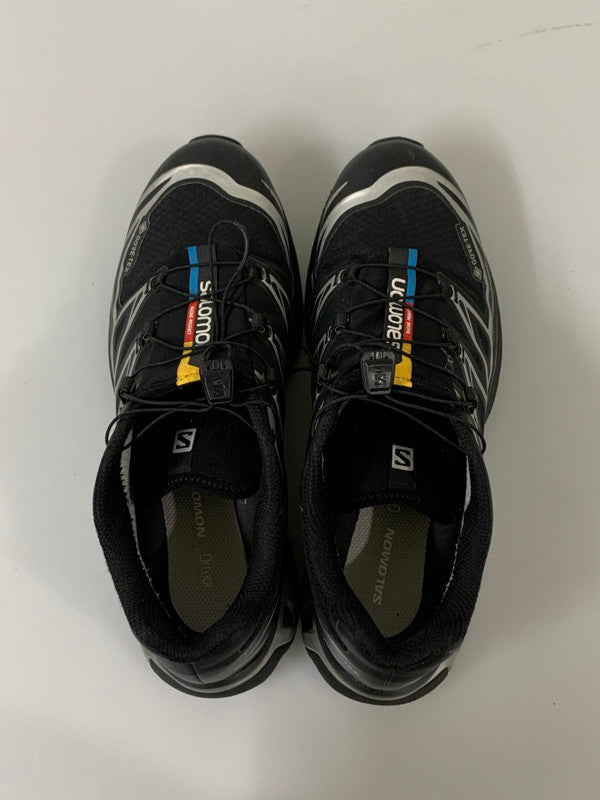 【中古品】【メンズ】 SALOMON サロモン XT-6 GTX 474506 ゴアテックス 162-260603-em-09-min サイズ：26.5cm カラー：ブラック/フットウェアシルバー 万代Net店
