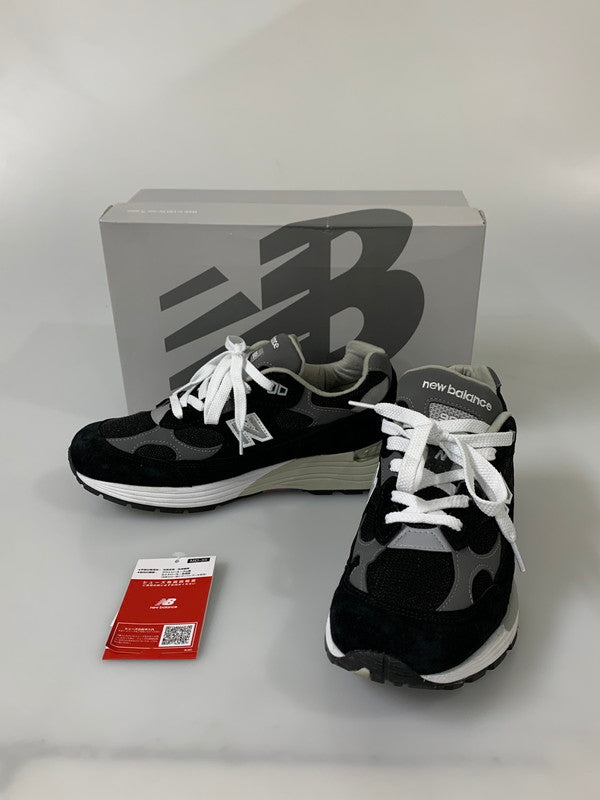 【中古品】【メンズ】 NEW BALANCE ニューバランス U992BK 2025 スニーカー メンズ シューズ 靴 162-260603-em-01-min サイズ：26.5cm カラー：ブラック 万代Net店