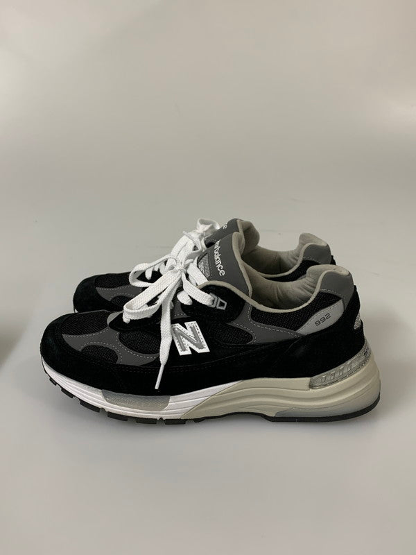 【中古品】【メンズ】 NEW BALANCE ニューバランス U992BK 2025 スニーカー メンズ シューズ 靴 162-260603-em-01-min サイズ：26.5cm カラー：ブラック 万代Net店