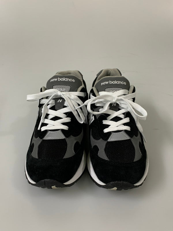 【中古品】【メンズ】 NEW BALANCE ニューバランス U992BK 2025 スニーカー メンズ シューズ 靴 162-260603-em-01-min サイズ：26.5cm カラー：ブラック 万代Net店