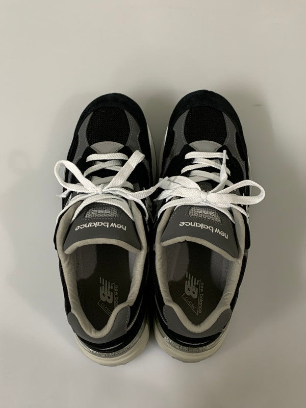 【中古品】【メンズ】 NEW BALANCE ニューバランス U992BK 2025 スニーカー メンズ シューズ 靴 162-260603-em-01-min サイズ：26.5cm カラー：ブラック 万代Net店
