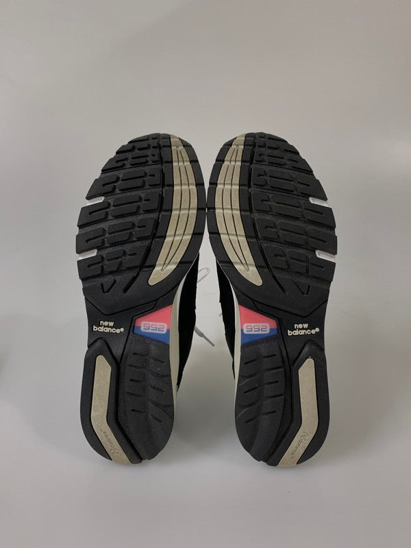 【中古品】【メンズ】 NEW BALANCE ニューバランス U992BK 2025 スニーカー メンズ シューズ 靴 162-260603-em-01-min サイズ：26.5cm カラー：ブラック 万代Net店