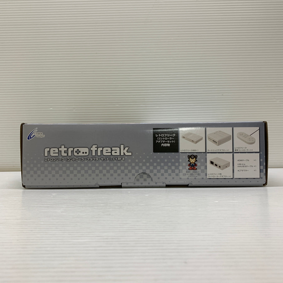 【中古品】 レトロフリーク (レトロゲーム互換機) (コントローラーアダプターセット) ゲームソフト レトロゲーム 023-260606-em-01-min 万代Net店