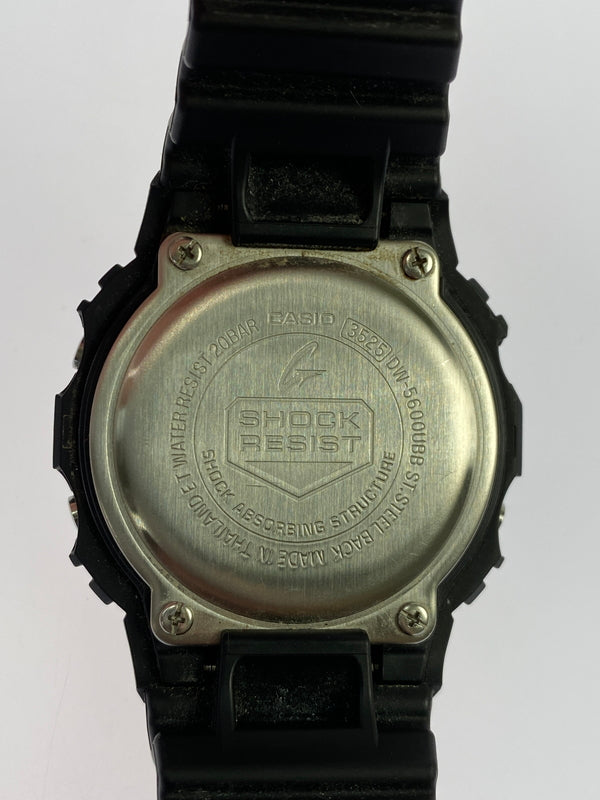 【中古品】【メンズ】 G-SHOCK ジーショック SERIES デジタル クオーツ腕時計 DW-56000UBB 5600 メンズ ウォッチ 196-260603-em-19-min カラー：ブラック 万代Net店