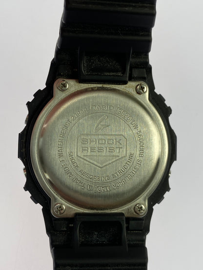 【中古品】【メンズ】 G-SHOCK ジーショック SERIES デジタル クオーツ腕時計 DW-56000UBB 5600 メンズ ウォッチ 196-260603-em-19-min カラー：ブラック 万代Net店