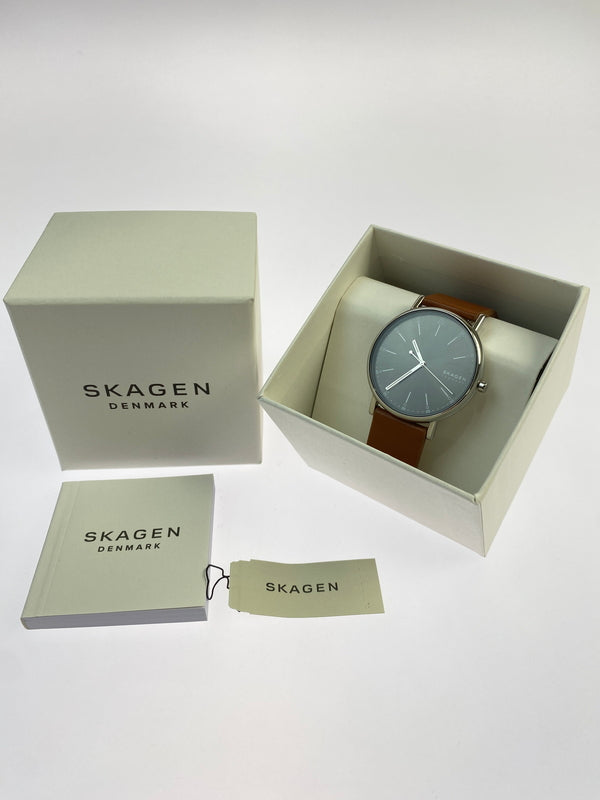 【中古品】【メンズ】 SKAGEN スカーゲン アナログ クオーツ腕時計 SKW6578 SIGNATUR シグネチャー メンズ ウォッチ 197-260603-em-21-min 万代Net店