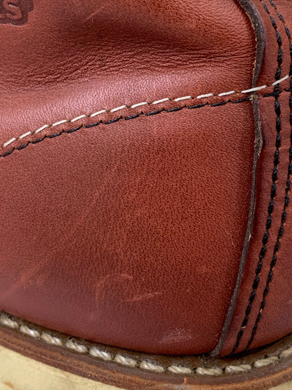 【中古品】【メンズ】 RED WING レッドウィング IRISH SETTER 9106 アイリッシュセッター メンズ ブーツ レザー シューズ 靴 164-260603-em-06-min サイズ：26.5cm カラー：レッドブラウン系 万代Net店