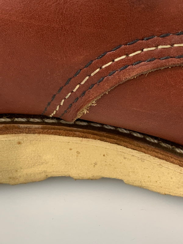 【中古品】【メンズ】 RED WING レッドウィング IRISH SETTER 9106 アイリッシュセッター メンズ ブーツ レザー シューズ 靴 164-260603-em-06-min サイズ：26.5cm カラー：レッドブラウン系 万代Net店