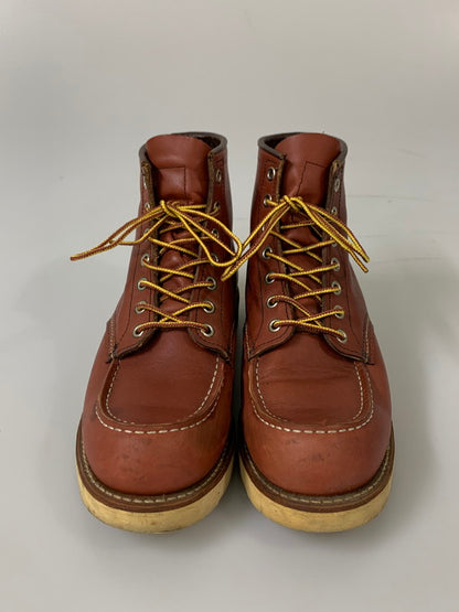 【中古品】【メンズ】 RED WING レッドウィング IRISH SETTER 9106 アイリッシュセッター メンズ ブーツ レザー シューズ 靴 164-260603-em-06-min サイズ：26.5cm カラー：レッドブラウン系 万代Net店