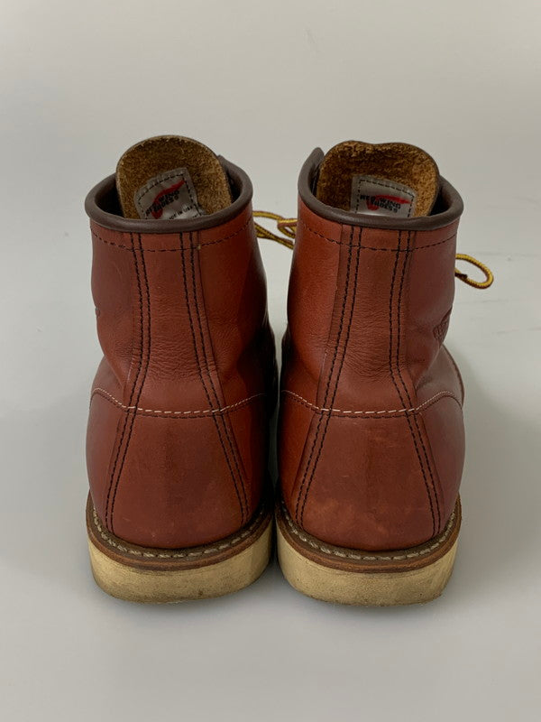 【中古品】【メンズ】 RED WING レッドウィング IRISH SETTER 9106 アイリッシュセッター メンズ ブーツ レザー シューズ 靴 164-260603-em-06-min サイズ：26.5cm カラー：レッドブラウン系 万代Net店