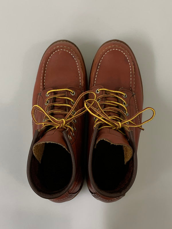 【中古品】【メンズ】 RED WING レッドウィング IRISH SETTER 9106 アイリッシュセッター メンズ ブーツ レザー シューズ 靴 164-260603-em-06-min サイズ：26.5cm カラー：レッドブラウン系 万代Net店