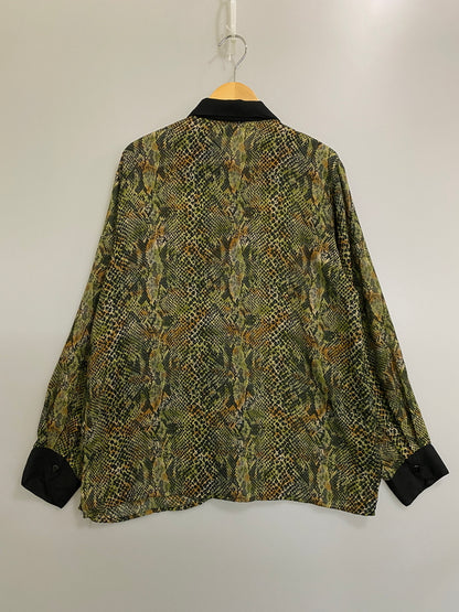 【中古品】【メンズ】 DALIN COLLECTION ダーリン コレクション POLYSTER SHIRT ポリエステル シャツ メンズ トップス 長袖 146-260615-em-02-min サイズ：XL カラー：マルチカラー 万代Net店