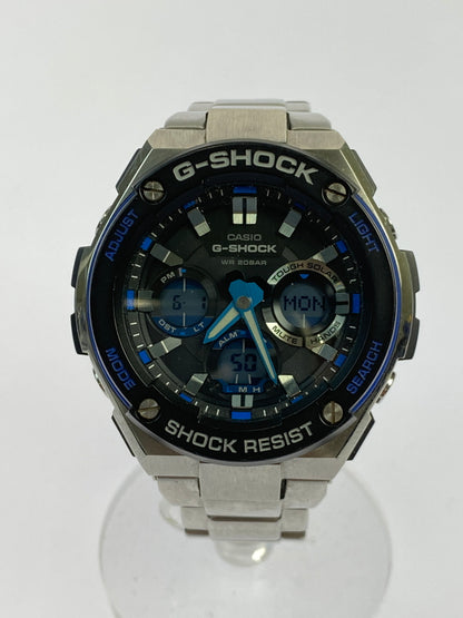 【中古品】【メンズ】 Ｇ-SHOCK ジーショック 電波ソーラー 腕時計 GST-W100D-1A2 メンズ ウォッチ 196-260603-em-17-min 万代Net店
