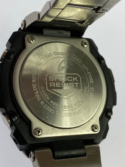 【中古品】【メンズ】 Ｇ-SHOCK ジーショック 電波ソーラー 腕時計 GST-W100D-1A2 メンズ ウォッチ 196-260603-em-17-min 万代Net店