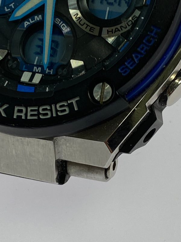 【中古品】【メンズ】 Ｇ-SHOCK ジーショック 電波ソーラー 腕時計 GST-W100D-1A2 メンズ ウォッチ 196-260603-em-17-min 万代Net店